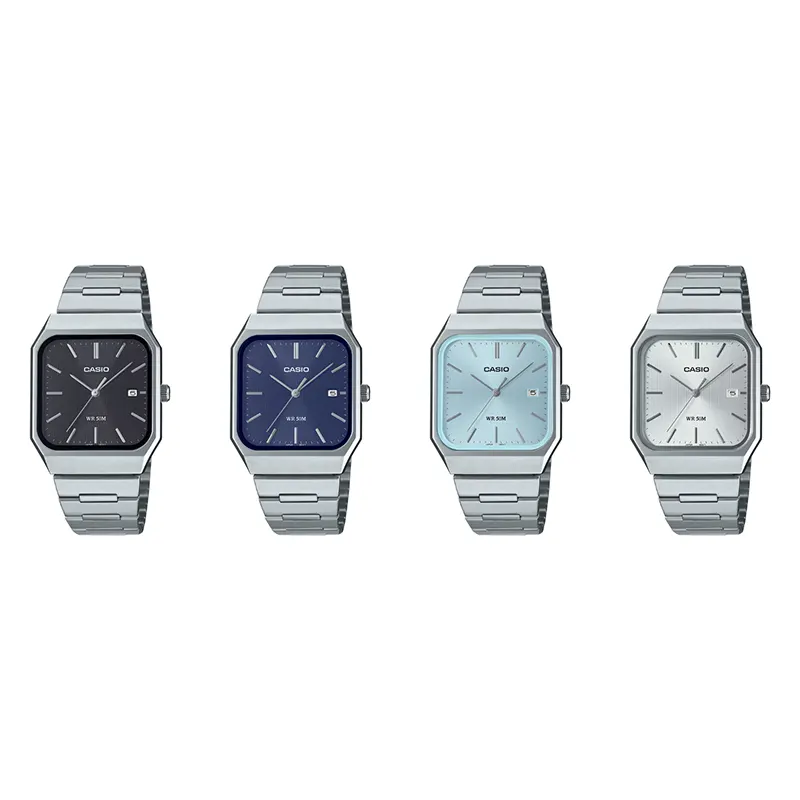 Casio Enticer Japan Quartz Ice Blue Dial Men's Watch- MTP-B185D-2A2V